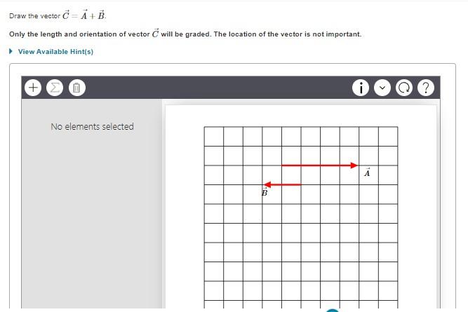 Solved Draw the vector \( \vec{C}=\vec{A}+\vec{B} \). Note | Chegg.com