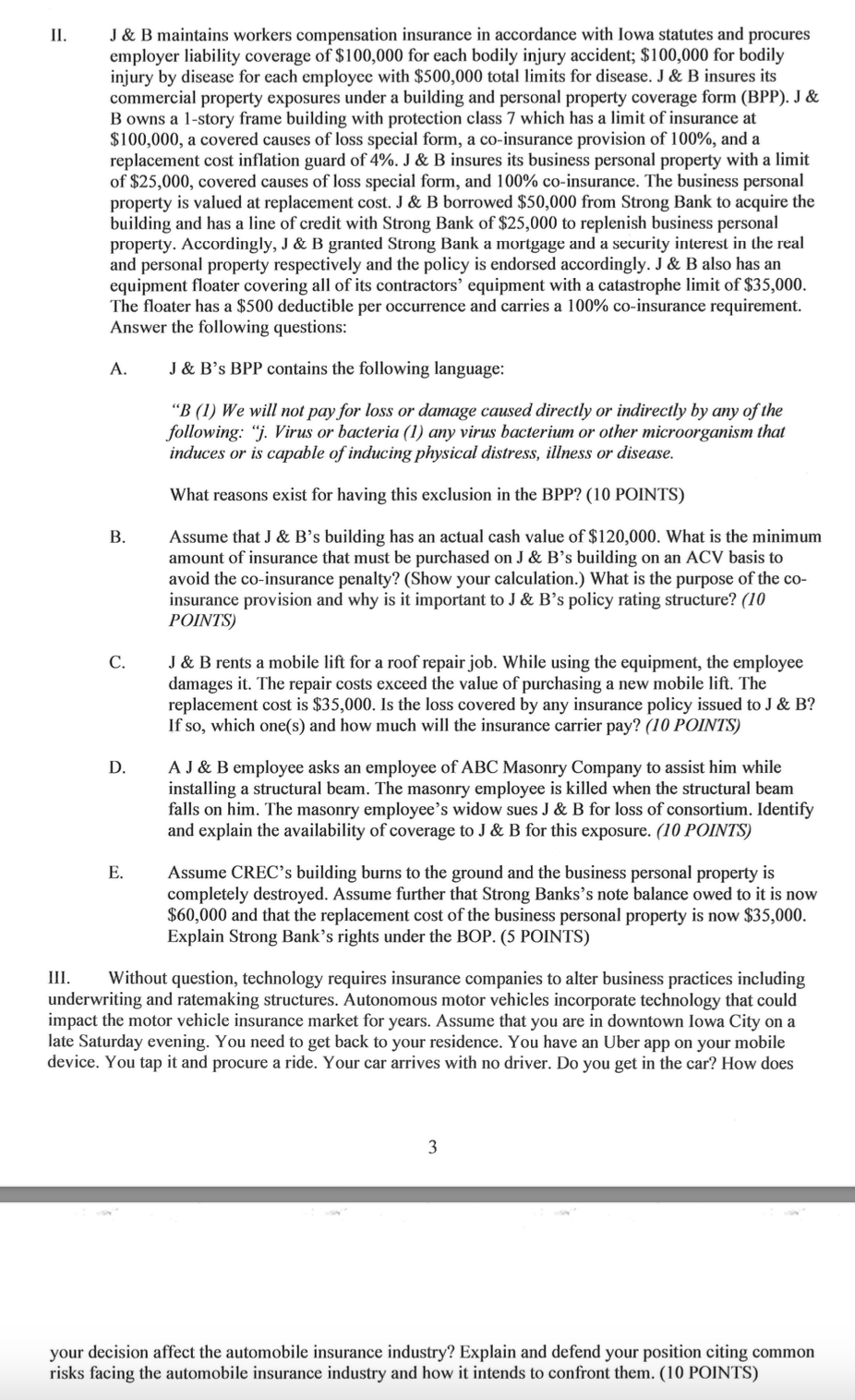 Solved BASIC FACT PATTERN. Our friends the Smith Family and | Chegg.com