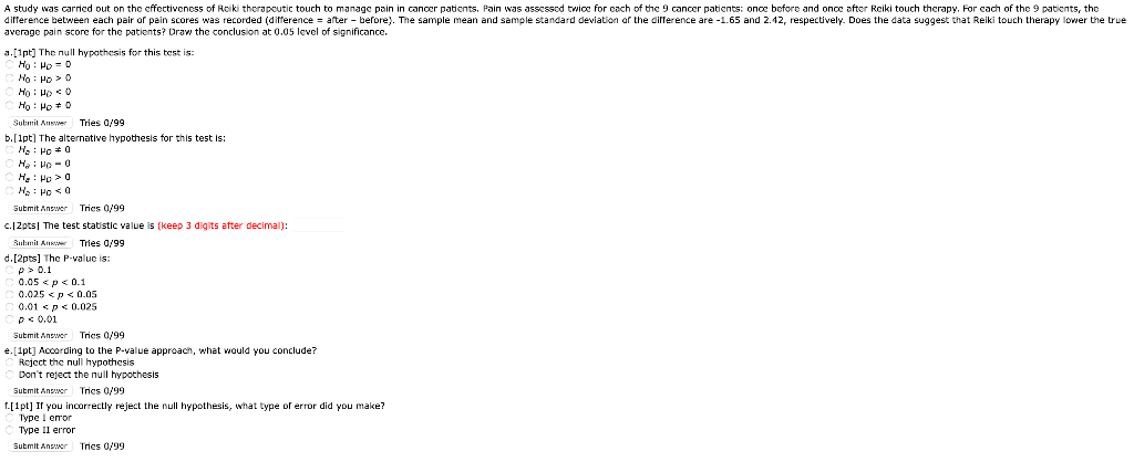 Solved A study was carried out on the effectiveness of | Chegg.com