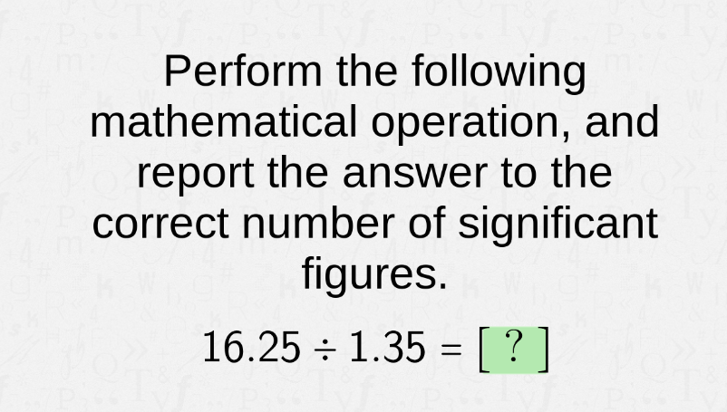 Solved Perform the following mathematical operation, and | Chegg.com