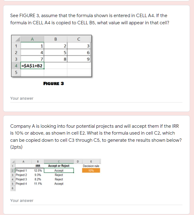Solved Formula for cell A15 that adds all data from B1 to | Chegg.com