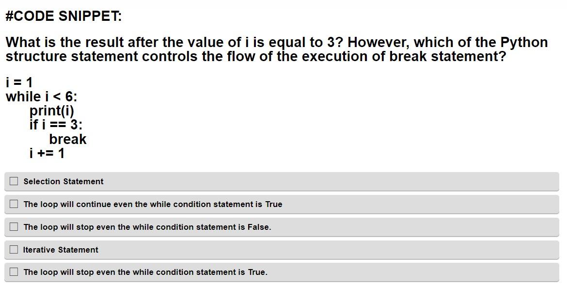 Solved #CODE SNIPPET: What is the result after the value of | Chegg.com