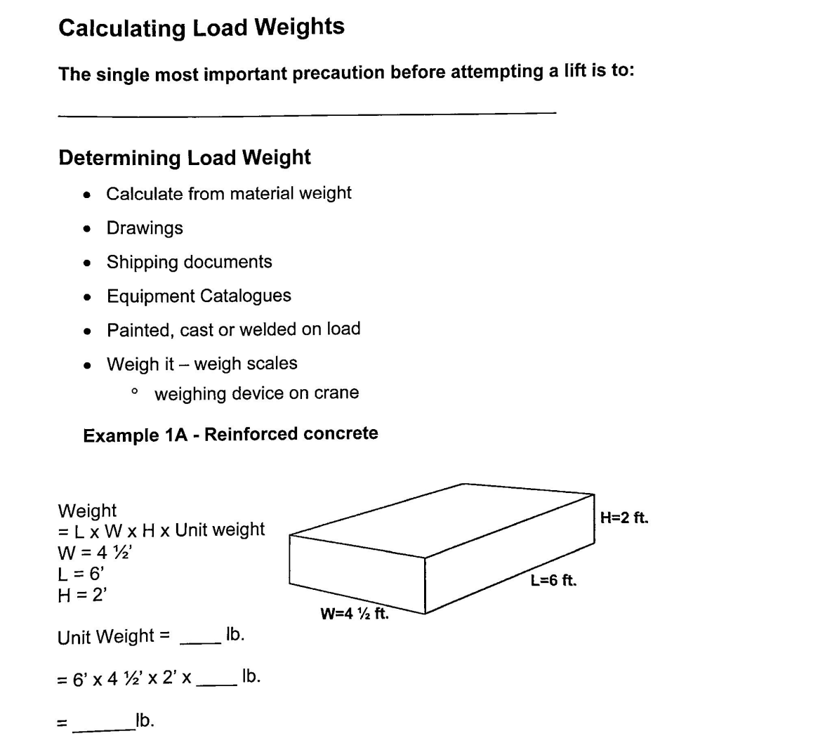 solved-calculating-load-weights-the-single-most-important-chegg