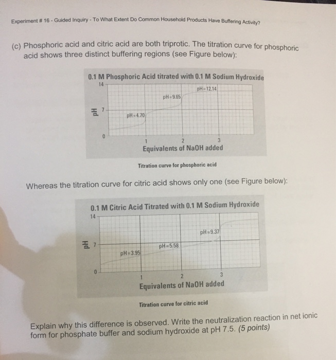 Solved Question 16: Look At The Structure For Citric Acid | Chegg.com