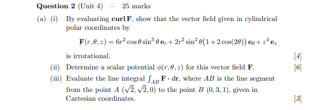 Solved Having difficulty with part (a)(i). I am unable to | Chegg.com