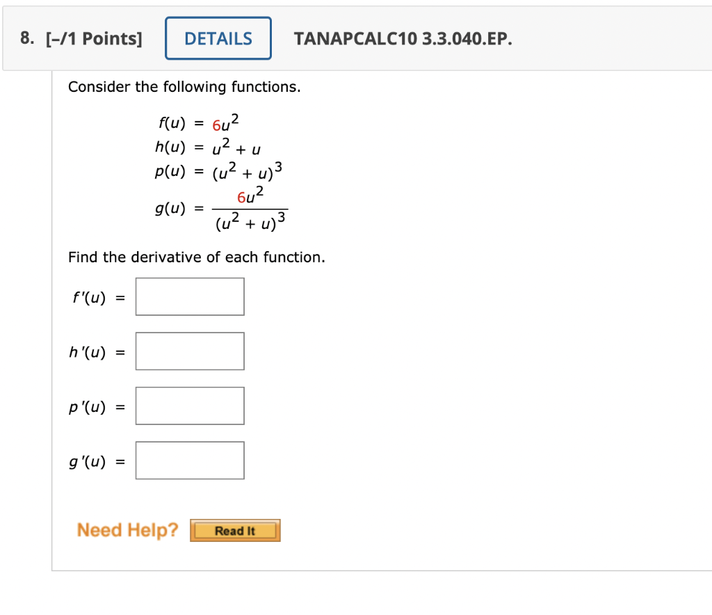 Solved 7 1 Points Details Tanapcalc10 3 3 032 Ep Co Chegg Com