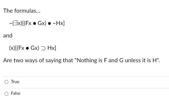 Solved The Formulas 3x Fxgx Hx X Fx Gx Hx Chegg Com