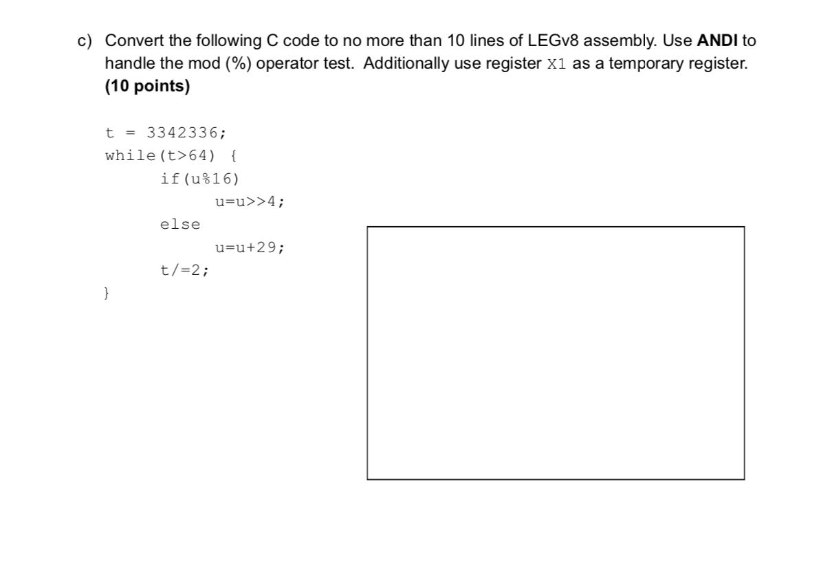 solved-problem-2-22-pints-legv8-variable-to-register-chegg