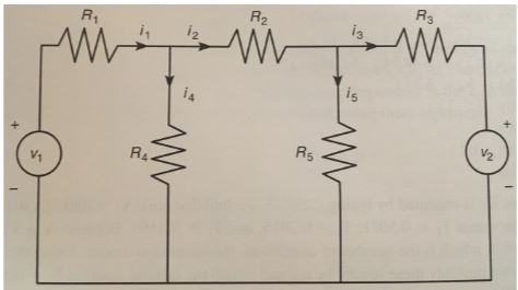 Solved Using Matlab The circuit shown below has five | Chegg.com