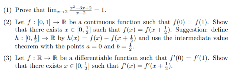 Solved do 3) and I will post other two questions in seperate | Chegg.com