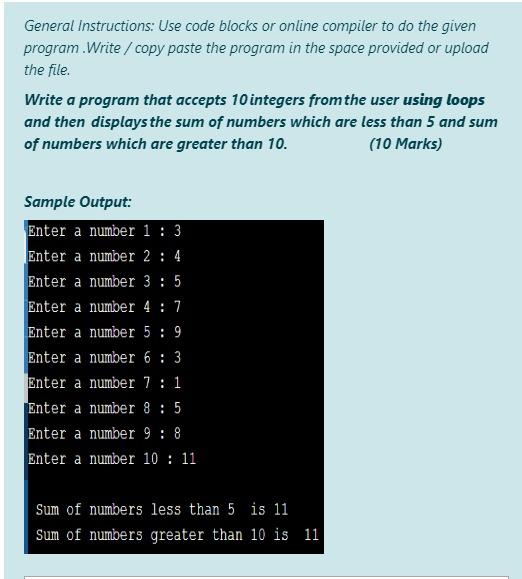 Solved General Instructions: Use code blocks or online | Chegg.com
