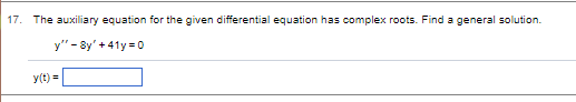 Solved 17 Modern Differential Equations please answer all | Chegg.com