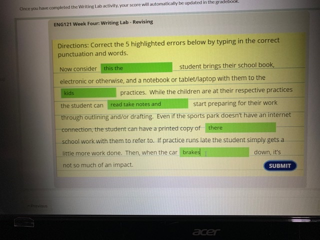Solved What is the correct grammar solution, all the | Chegg.com