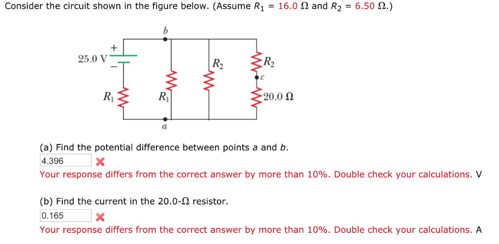 Solved Consider The Circuit Shown In The Figure Below