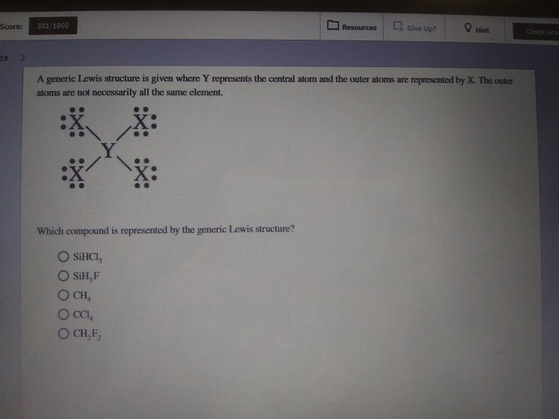 Solved Resources | Score: 381/1900 Give up? Hint Check Ans | Chegg.com