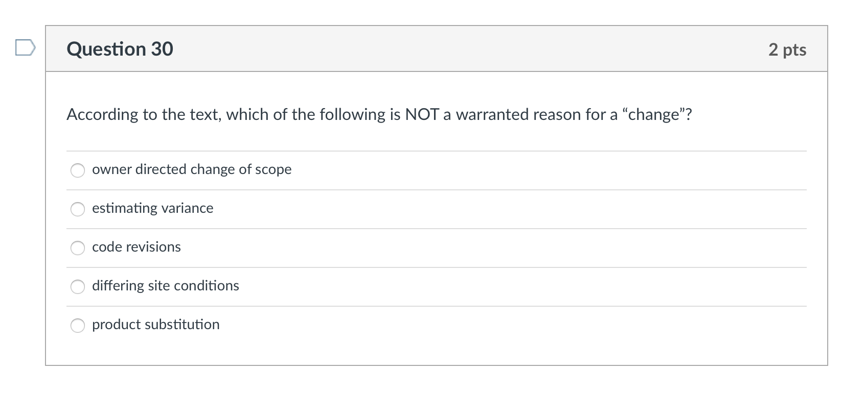 Solved Question 26 2 pts Each activity in the schedule must | Chegg.com