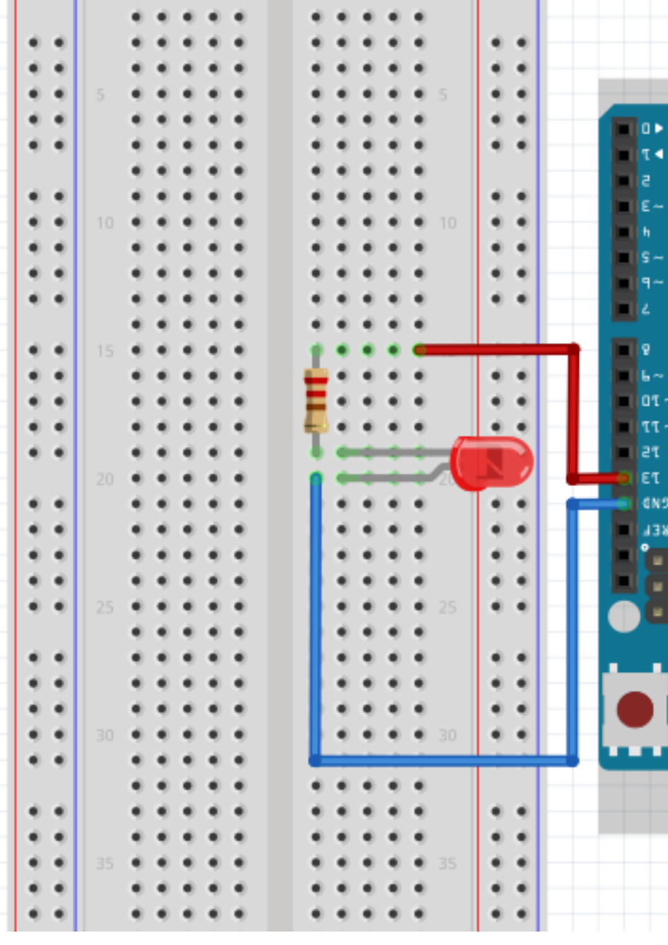 Solved You are tying to wire an LED and a resistor. You want | Chegg.com