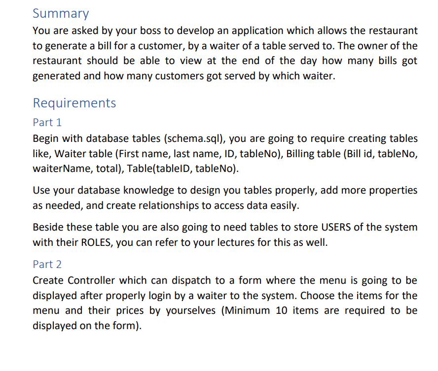 Solved This is a spring boot application in java language. I | Chegg.com