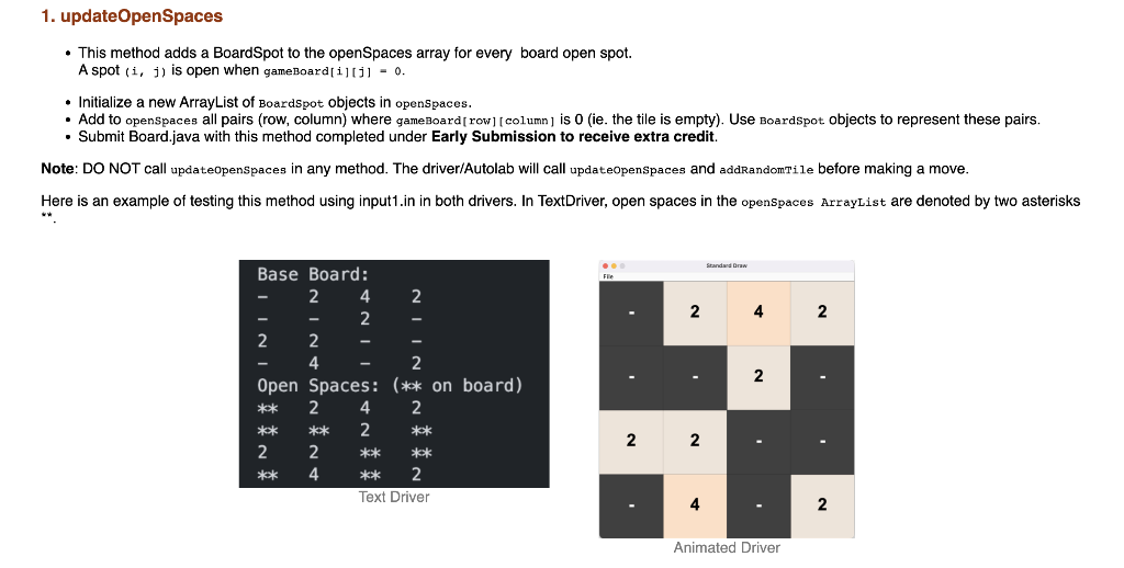 Solved This assignment involves coding the game 2048 using | Chegg.com