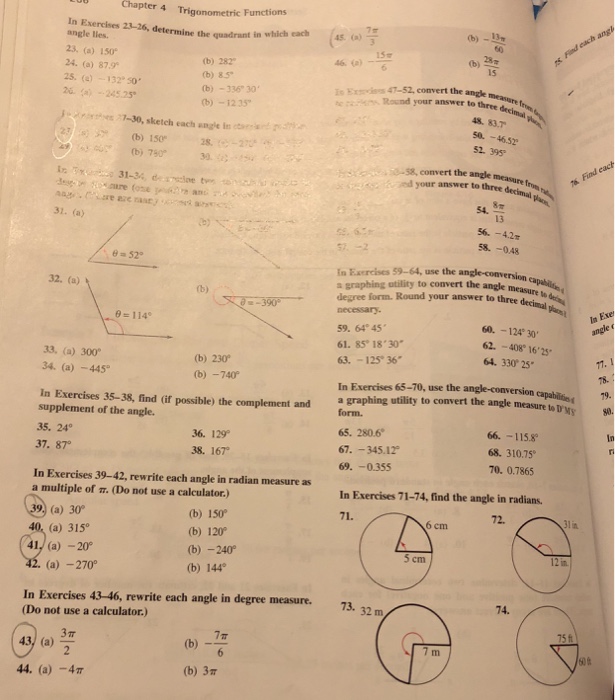 unit 4 revised graphs of trigonometric functions homework answers