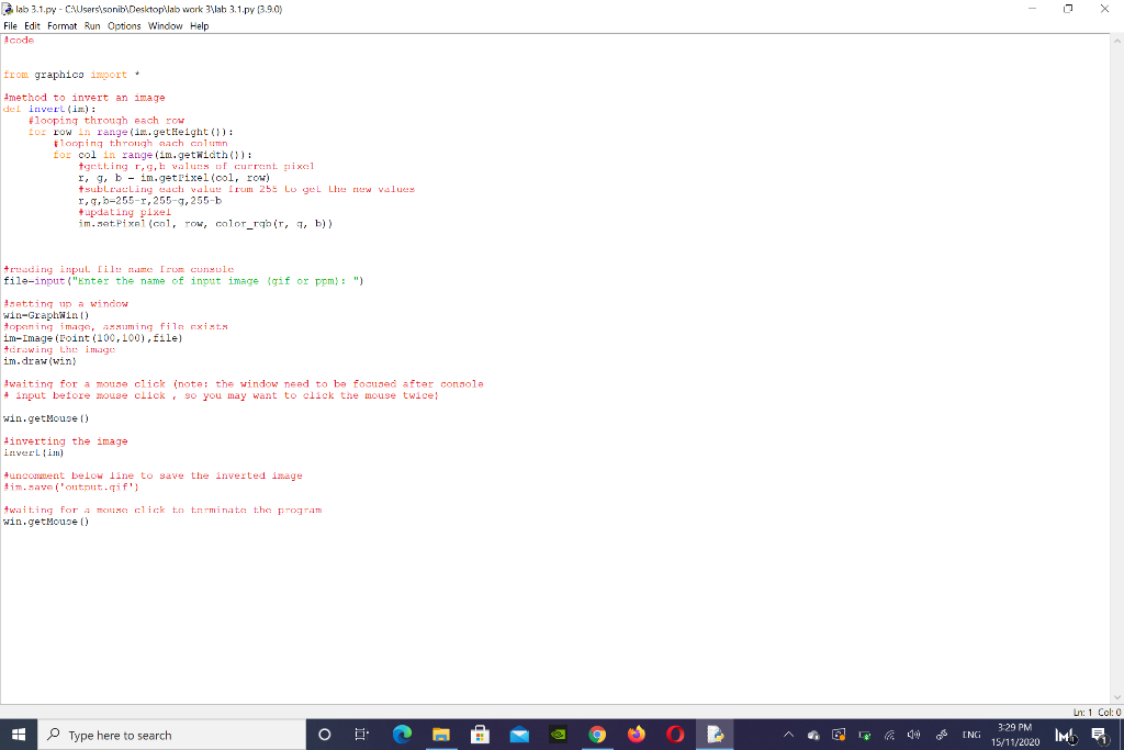 Solved Please help me to find out the error in this program | Chegg.com