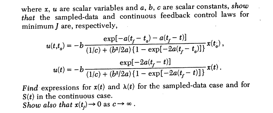 Problem 2 First Order System Given The First Ord Chegg Com