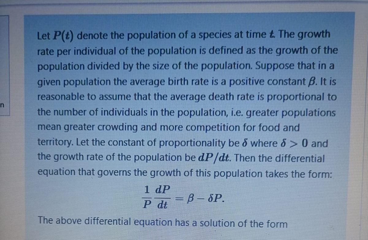 solved-n-let-p-t-denote-the-population-of-a-species-at-time-chegg