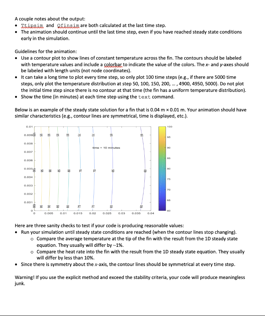 PLEASE PROVIDE ASSISTANCE WITH MAKING THE MATLAB CODE | Chegg.com