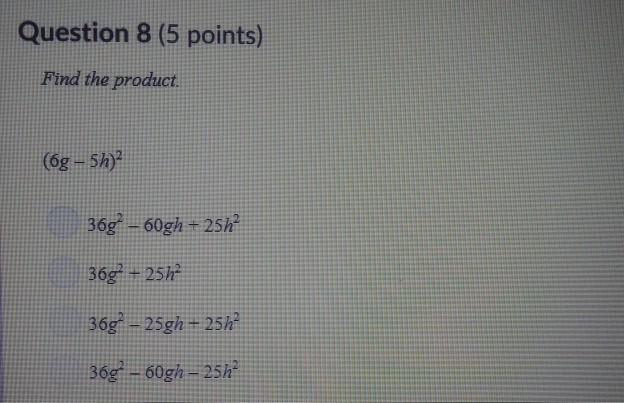 what is the product of 5 6 and 36
