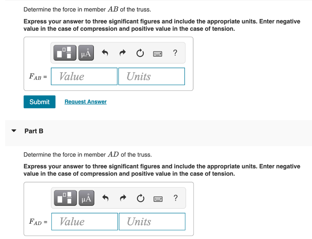 Solved Set P1=6kN,P2=8kN. (Figure 1) FigureDetermine the | Chegg.com