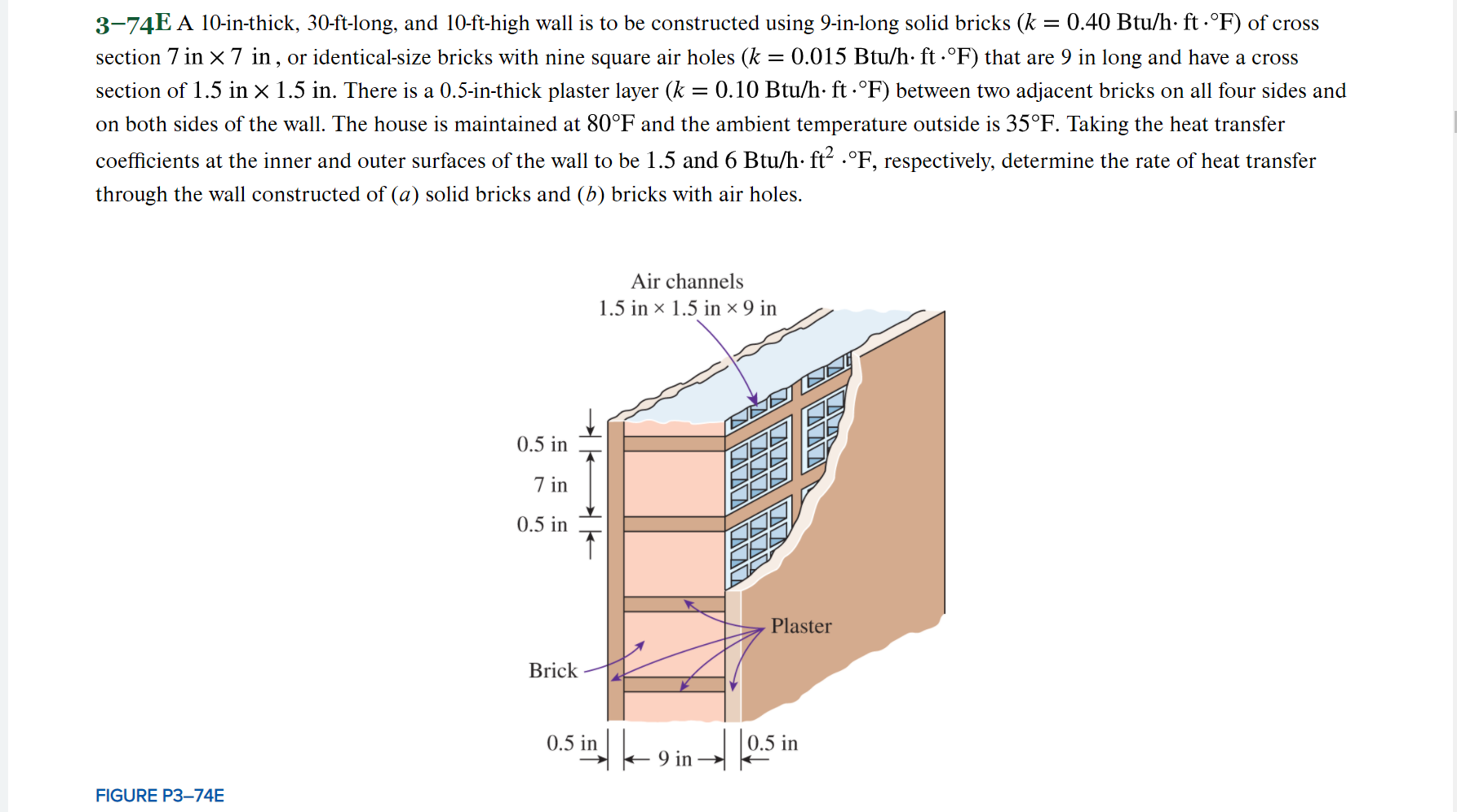 Solved 374e A 10 In Thick 30 Ft Long And 10 Ft High Wall