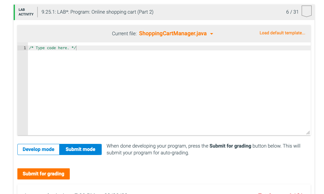 Solved JAVA please. I keep running into an error, so I would | Chegg.com