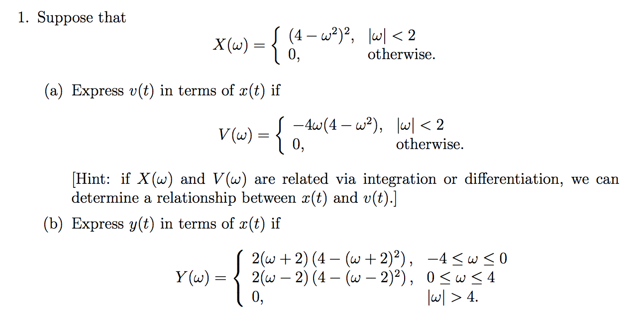 Solved 1 Suppose That S 4 W2 Iw 2 X W 10 Ot Chegg Com