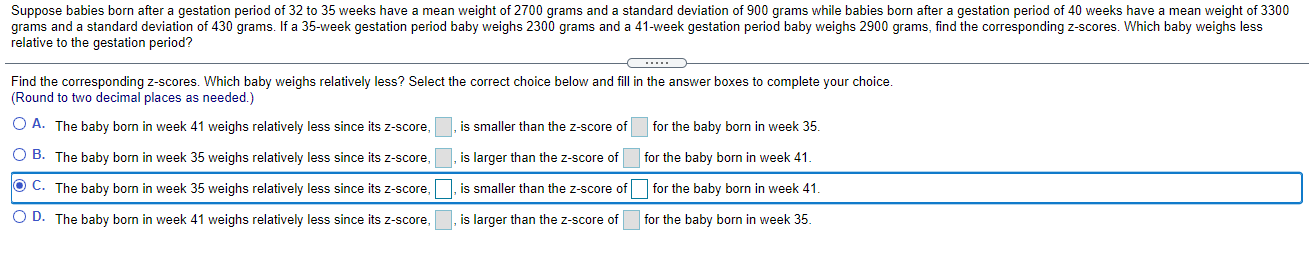 solved-suppose-babies-born-after-a-gestation-period-of-32-to-chegg