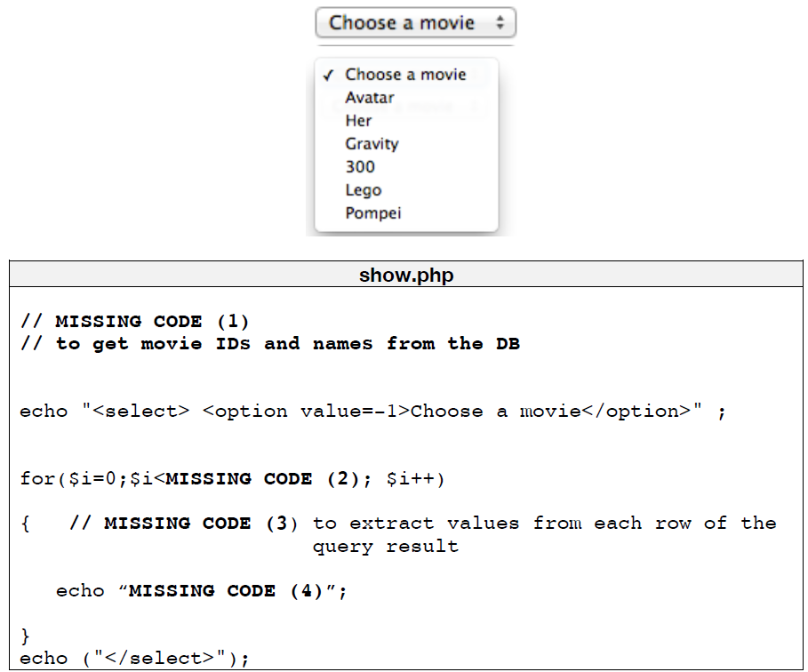 Solved There are some mistake(s) or missing line(s) in each | Chegg.com