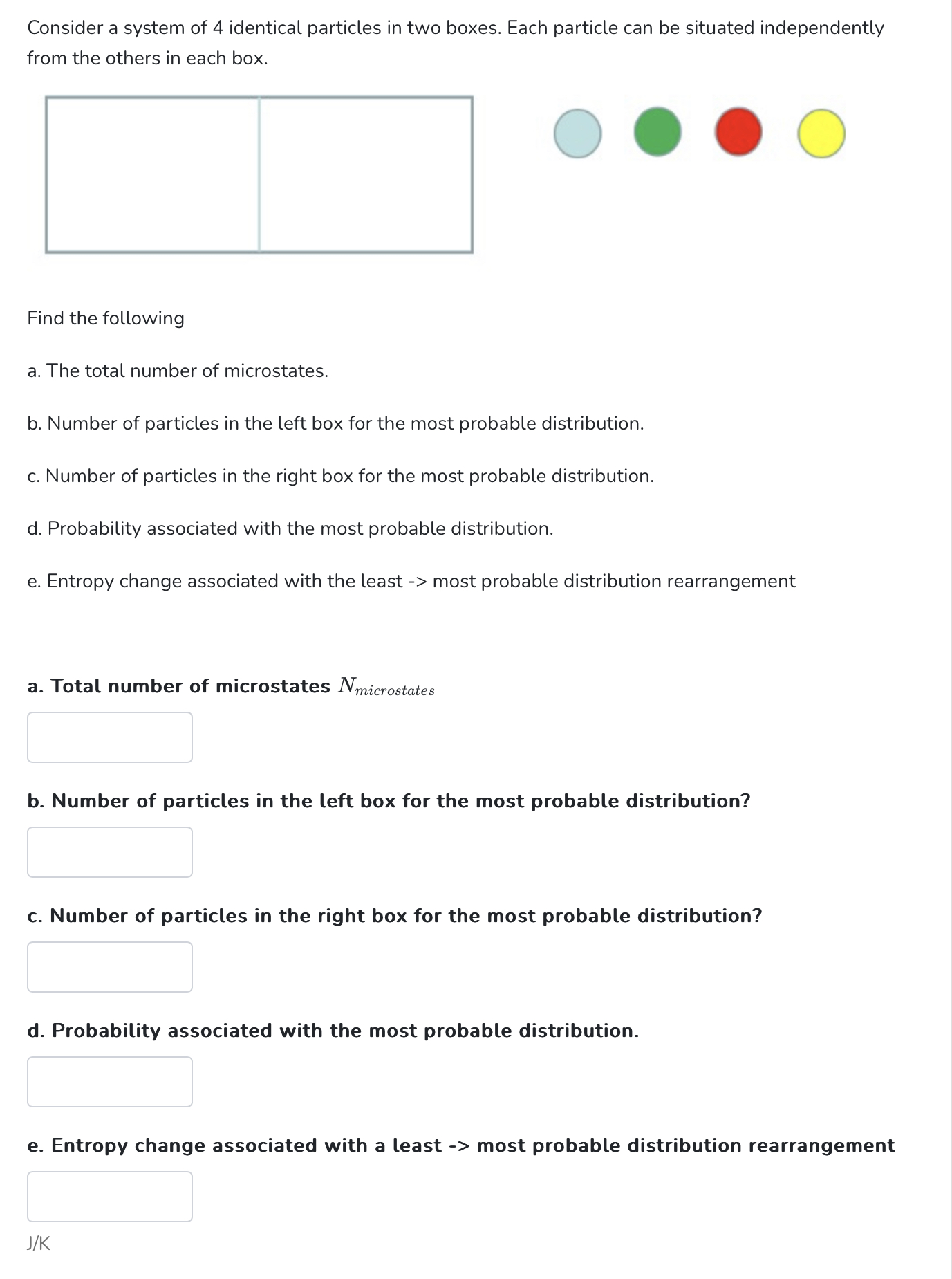 Solved Consider A System Of 4 Identical Particles In Two | Chegg.com