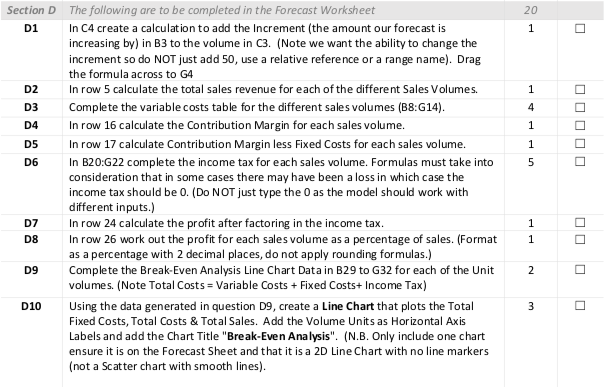 ACCG200 EXCEL ASSIGNMENT VARIABLE COSTING PDF visual data 4