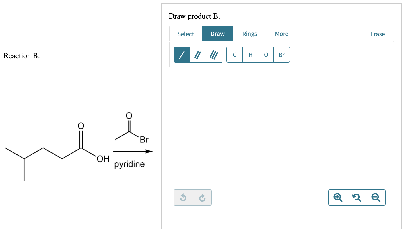 Solved Draw the product of each of the given reactions. Draw