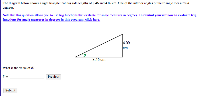 Solved The diagram below shows a right triangle that has | Chegg.com