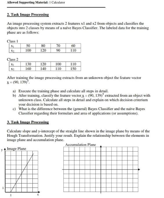 Solved 2. Task Image Processing An image processing system | Chegg.com