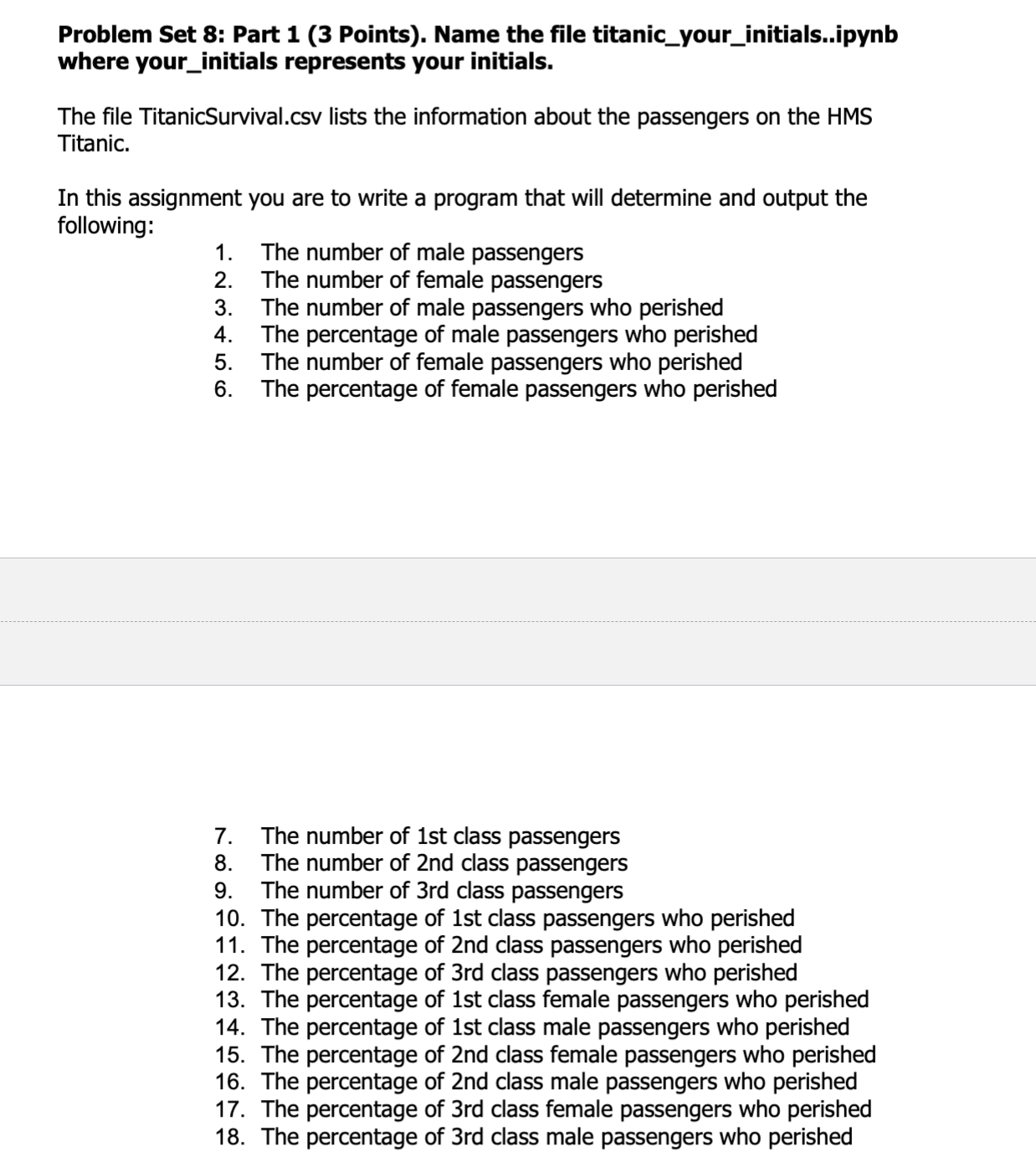 Solved Problem Set 8: Part 1 (3 Points). Name the file | Chegg.com