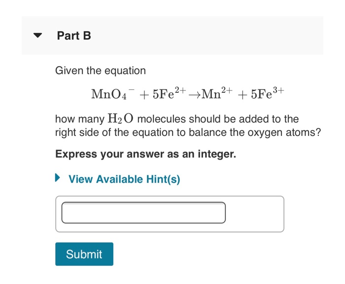 balance the given equation h2 o2 h2o