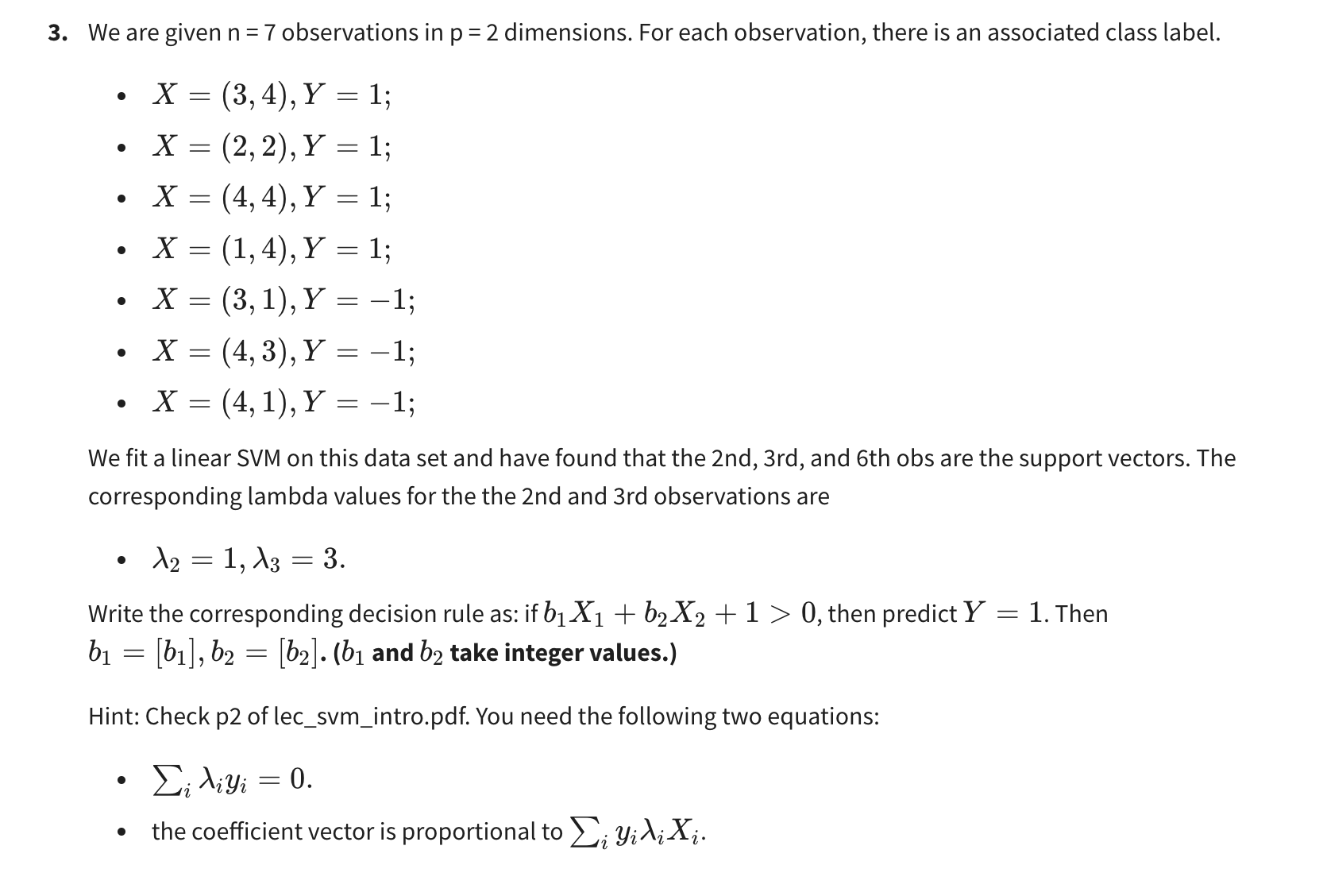 solved-we-are-given-n-7-observations-in-p-2-dimensions-for-chegg