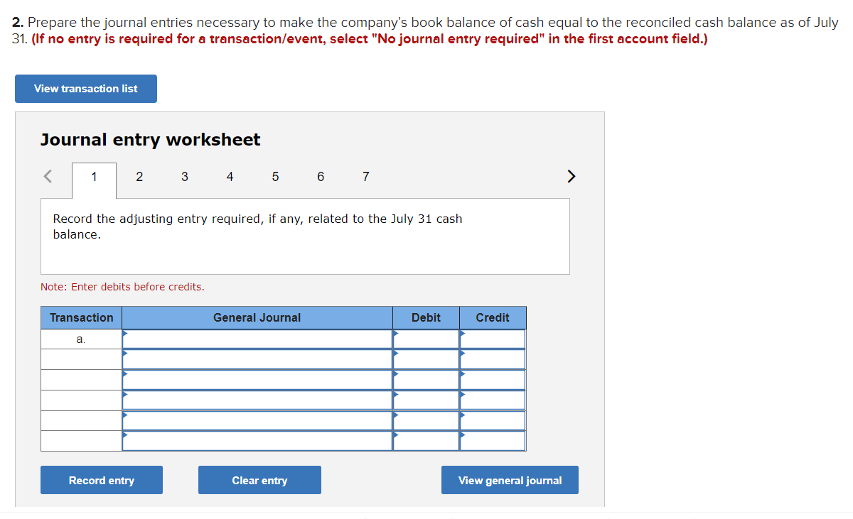 Solved The Following Information Is Available To Reconcile | Chegg.com