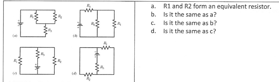 Solved R my min R, a. R1 and R2 form an equivalent resistor. | Chegg.com