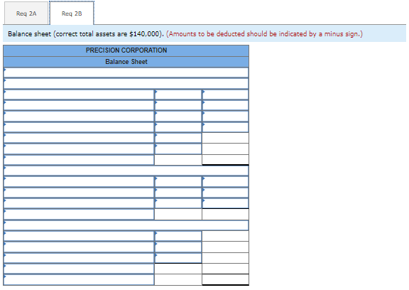 Solved Precision Corporation was organized on January 1, | Chegg.com