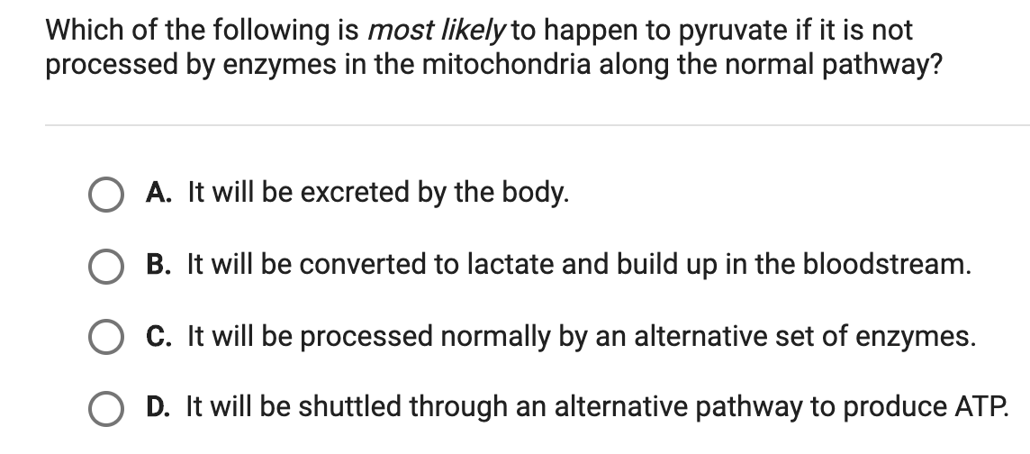Solved Which of the following is most likely to happen to | Chegg.com