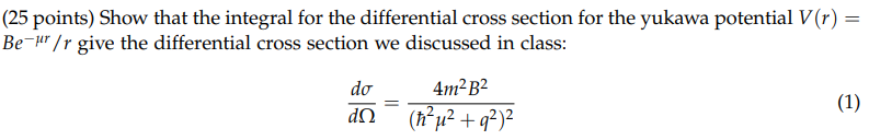 Solved (25 points) Show that the integral for the | Chegg.com