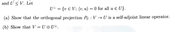 Solved Let V be a finite-dimensional vector space over C | Chegg.com