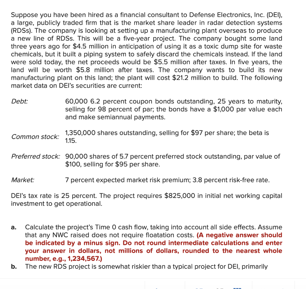 Solved Suppose you have been hired as a financial consultant